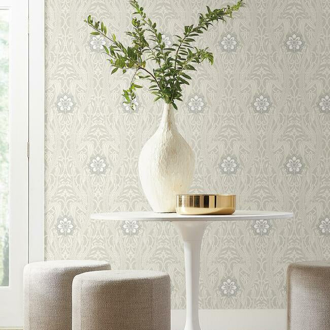 Gatsby Damask Wallpaper by Damask Resource Library