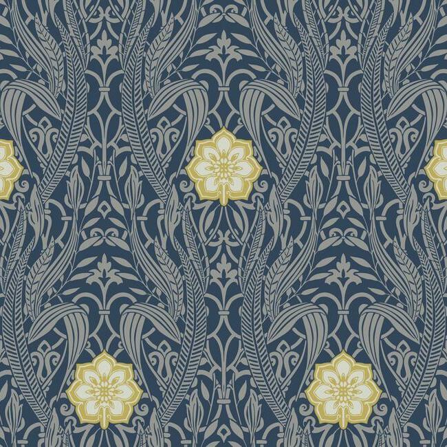 Gatsby Damask Wallpaper by Damask Resource Library