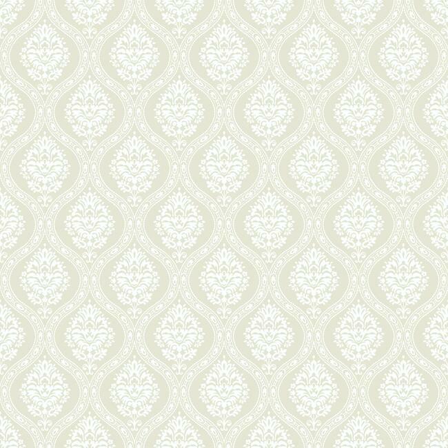 Petite Ogee Wallpaper by Damask Resource Library
