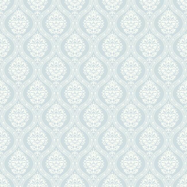 Petite Ogee Wallpaper by Damask Resource Library