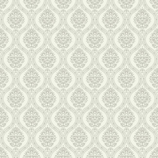 Petite Ogee Wallpaper by Damask Resource Library