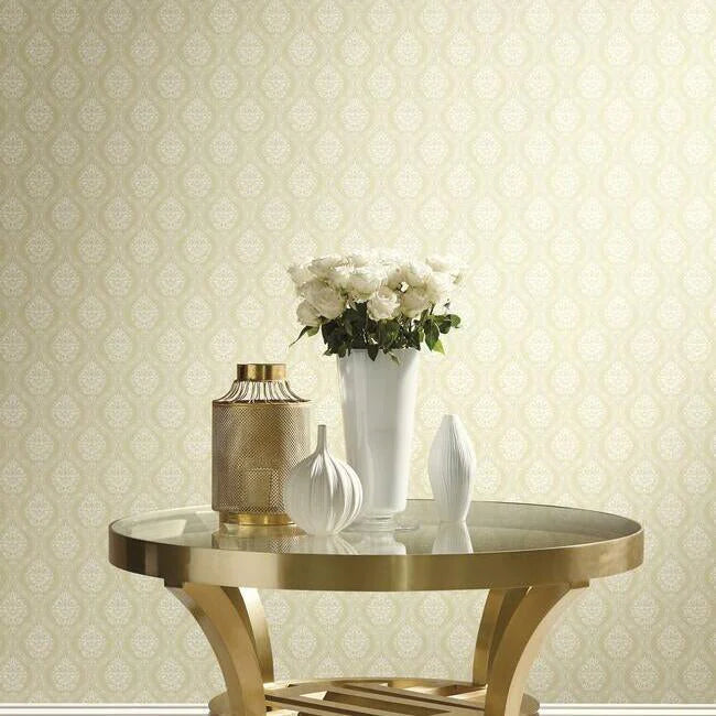 Petite Ogee Wallpaper by Damask Resource Library