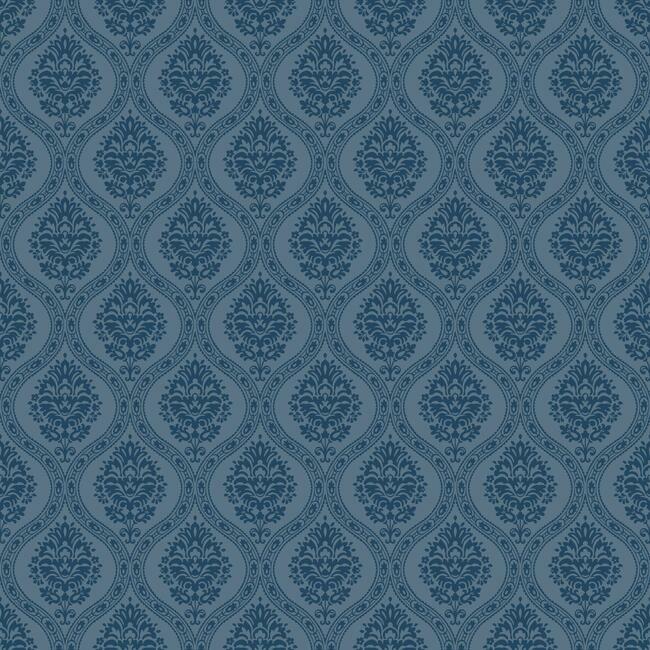Petite Ogee Wallpaper by Damask Resource Library