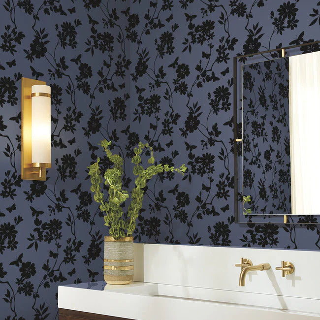 Flutter Vine Wallpaper by Candice Olson Wallcoverings