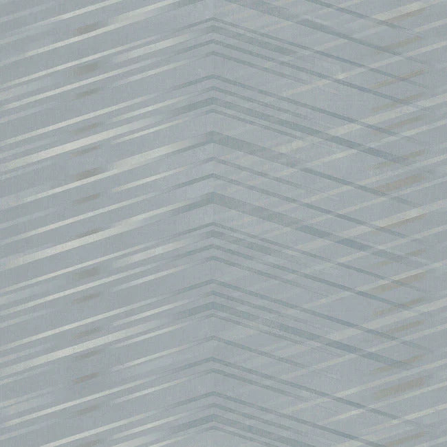 Glistening Chevron Non-Woven Wallpaper by Candice Olson Wallcoverings