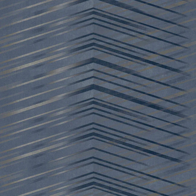 Glistening Chevron Paper Wallpaper by Candice Olson Wallcoverings