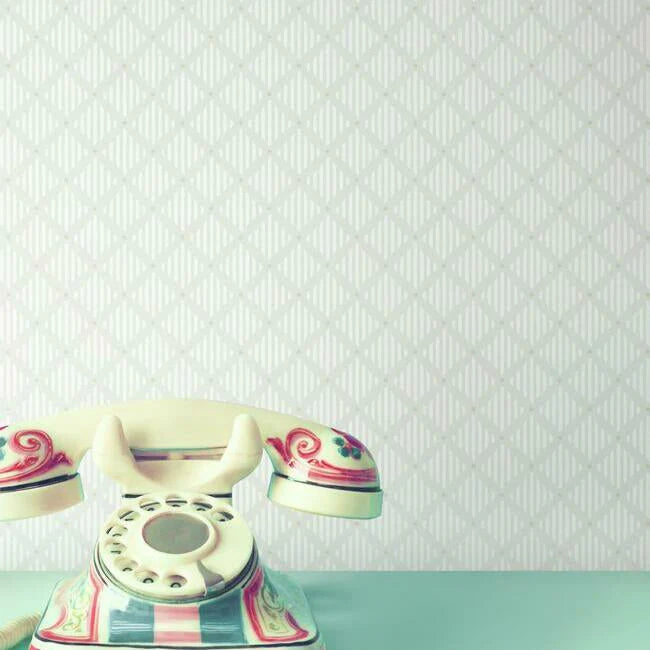 Diamond Gate Wallpaper by Grandmillennial Wallpaper