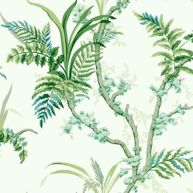 Enchanted Fern Wallpaper by Grandmillennial Wallpaper