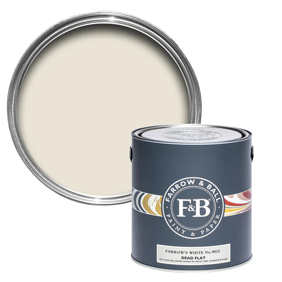 Farrow's White No. 9812 Farrow & Ball Paint Randall's