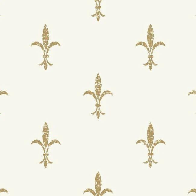 Fleur De Lis Wallpaper by Ronald Redding Wallpaper