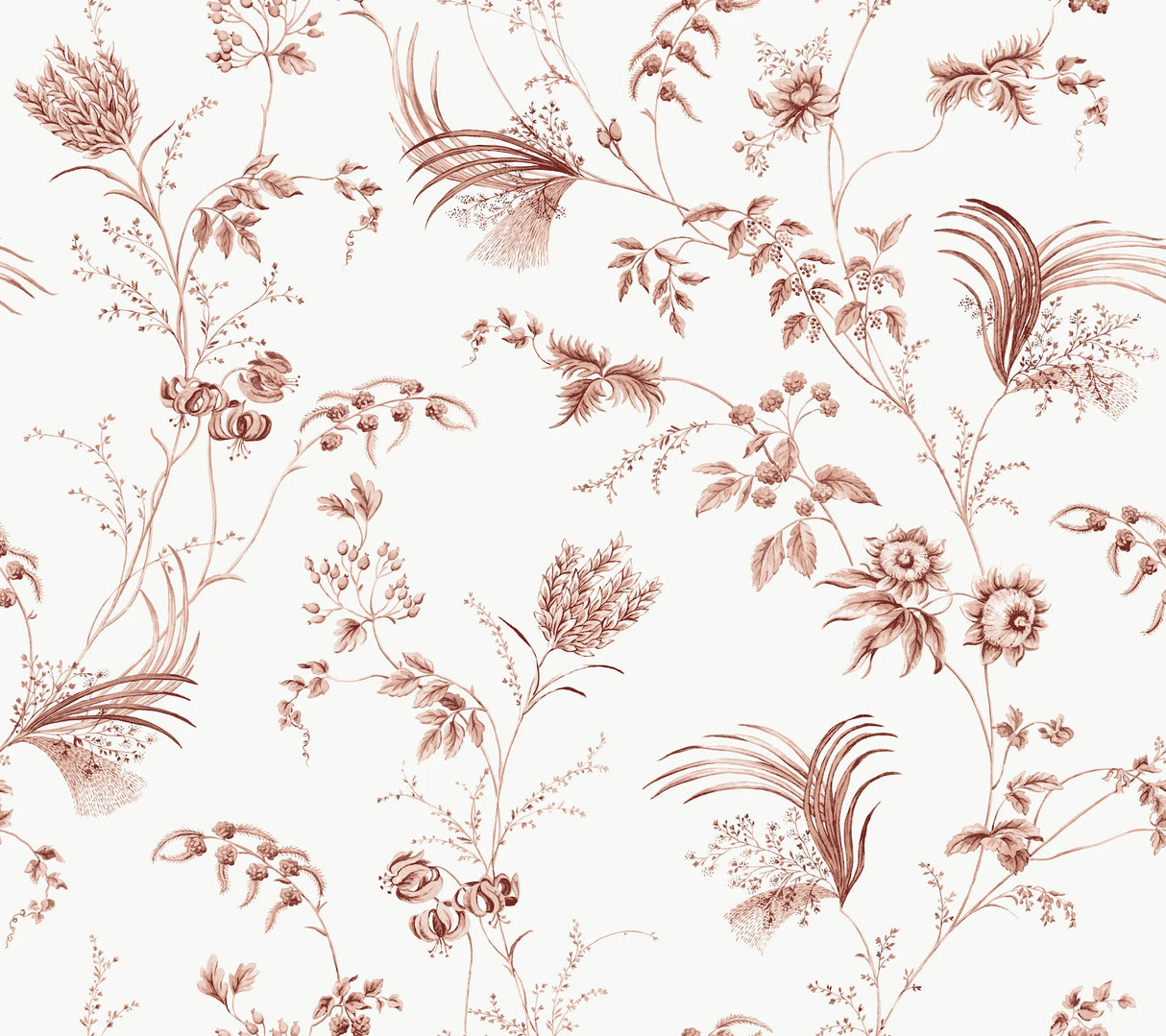 Floral Lace Wallpaper by Ronald Redding Wallpaper