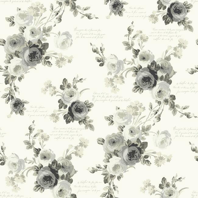 Heirloom Rose Wallpaper by Magnolia Home Vol. 1