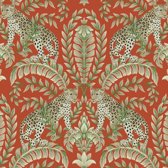 Jungle Leopard Wallpaper by Ronald Redding Wallpaper