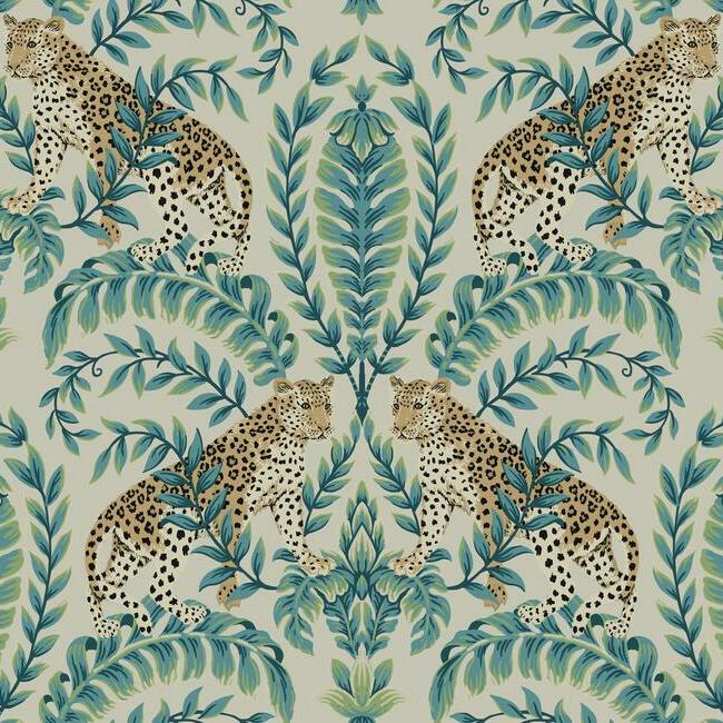 Jungle Leopard Wallpaper by Ronald Redding Wallpaper