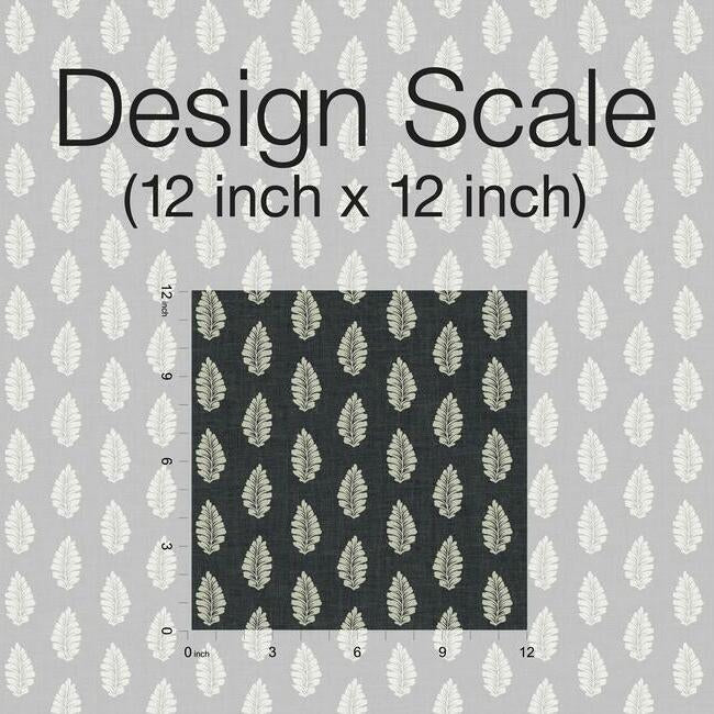 Leaf Pendant Wallpaper by Grandmillennial Wallpaper