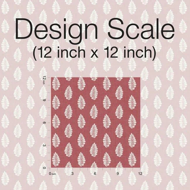 Leaf Pendant Wallpaper by Grandmillennial Wallpaper