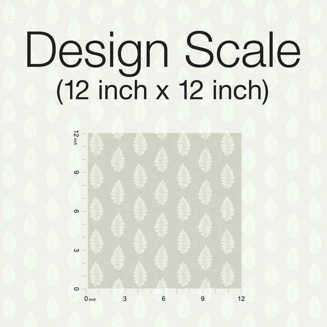 Leaf Pendant Wallpaper by Grandmillennial Wallpaper