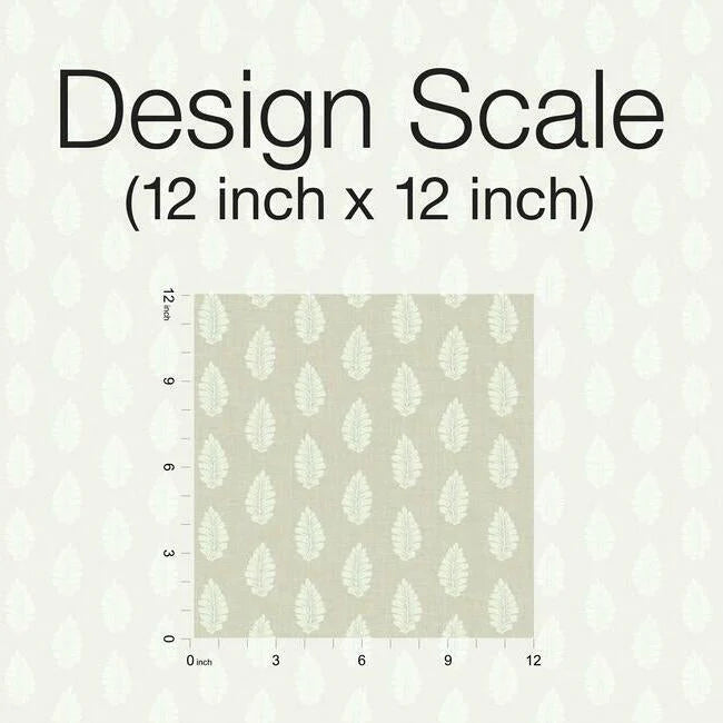 Leaf Pendant Wallpaper by Grandmillennial Wallpaper