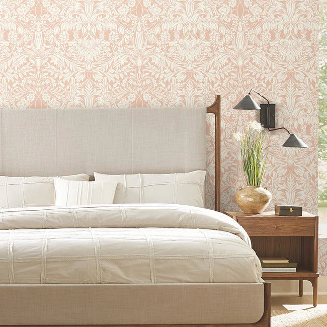 Lockwood Damask Wallpaper by Ronald Redding Wallpaper