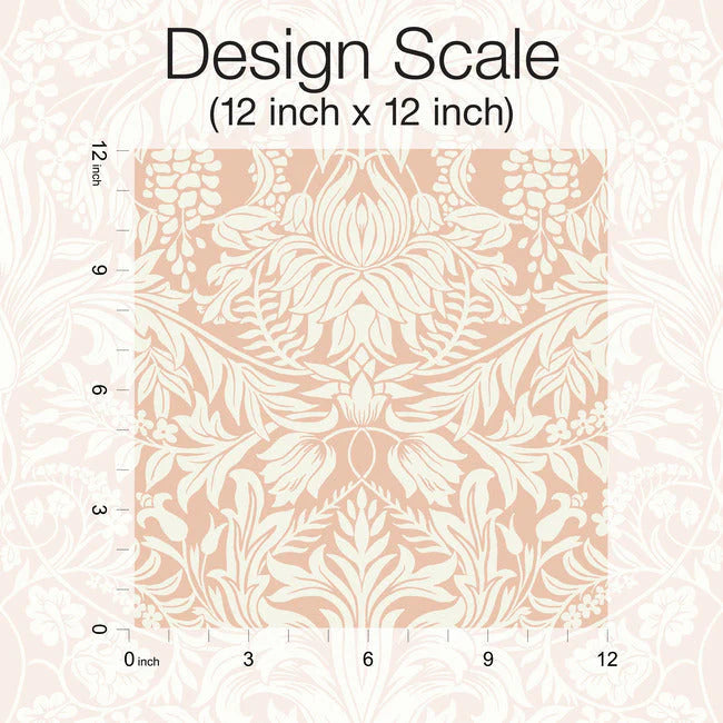 Lockwood Damask Wallpaper by Ronald Redding Wallpaper