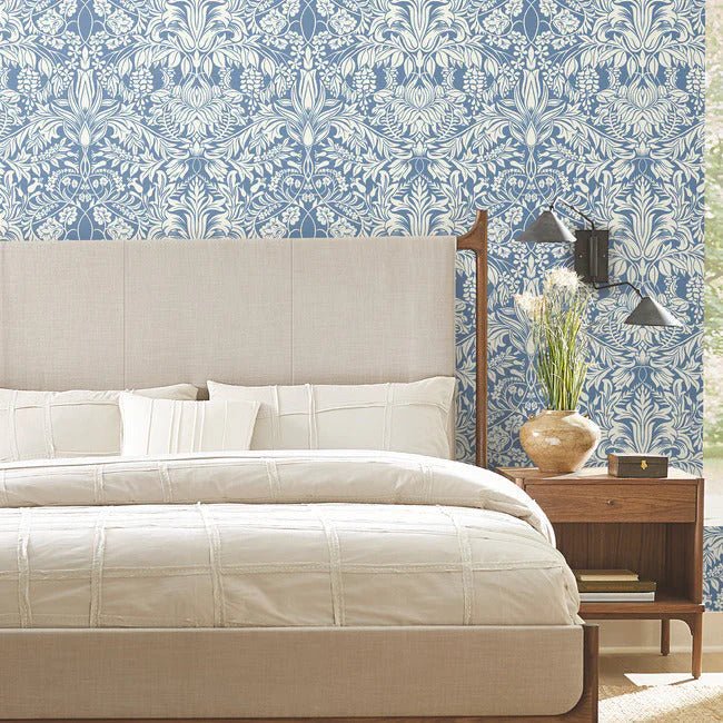 Lockwood Damask Wallpaper by Ronald Redding Wallpaper