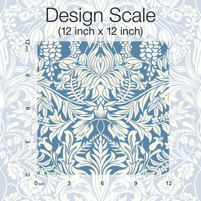 Lockwood Damask Wallpaper by Ronald Redding Wallpaper