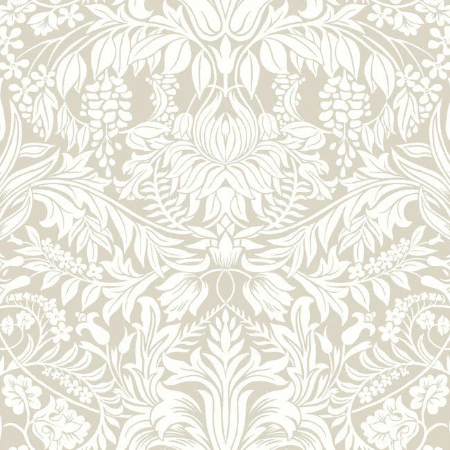 Lockwood Damask Wallpaper by Ronald Redding Wallpaper