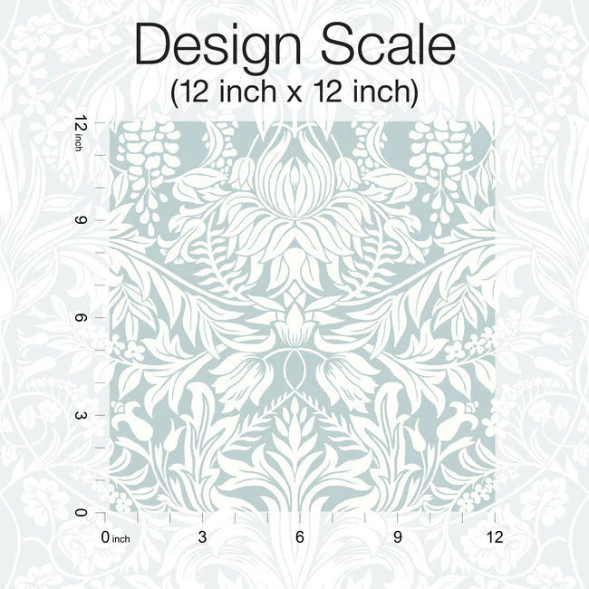 Lockwood Damask Wallpaper by Ronald Redding Wallpaper