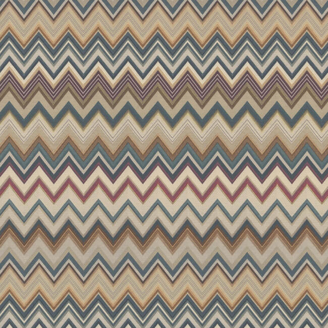 Happy Zig Zag Wallpaper by Missoni Home
