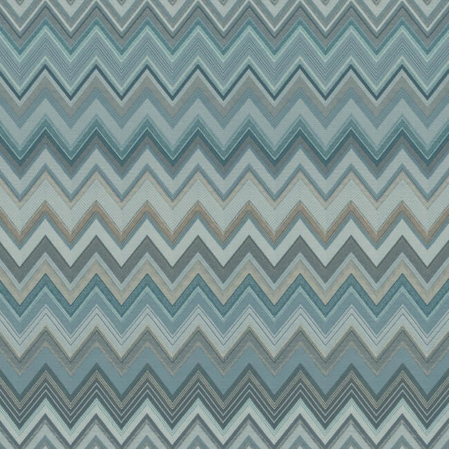 Happy Zig Zag Wallpaper by Missoni Home