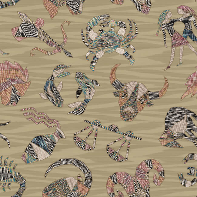 Constellations Wallpaper by Missoni Home