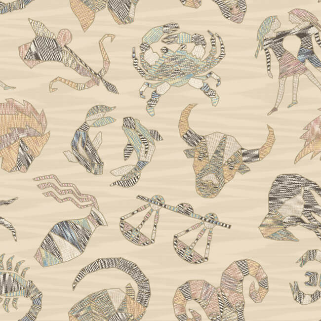 Constellations Wallpaper by Missoni Home