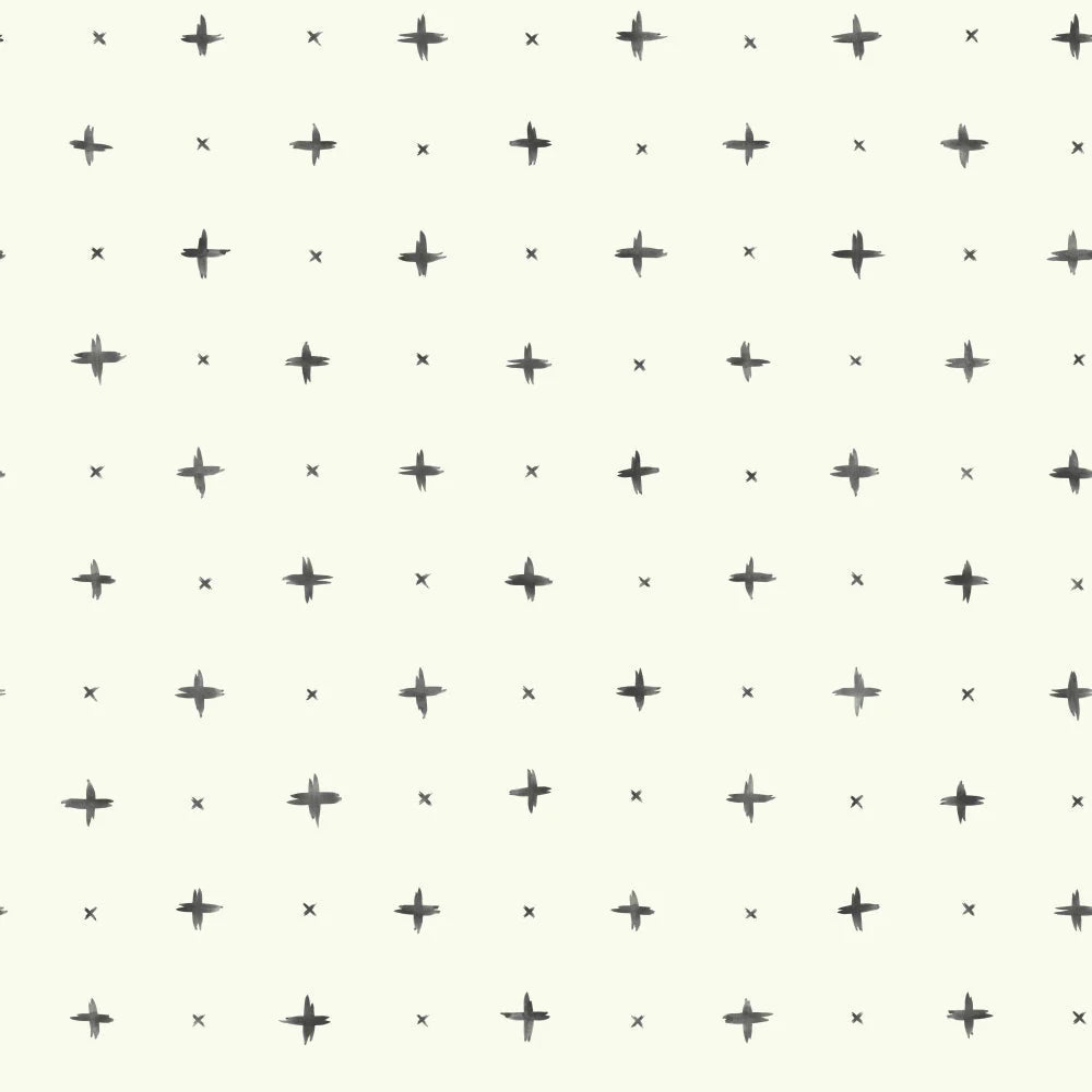 Cross Stitch Wallpaper by Magnolia Home Artful Prints + Patterns