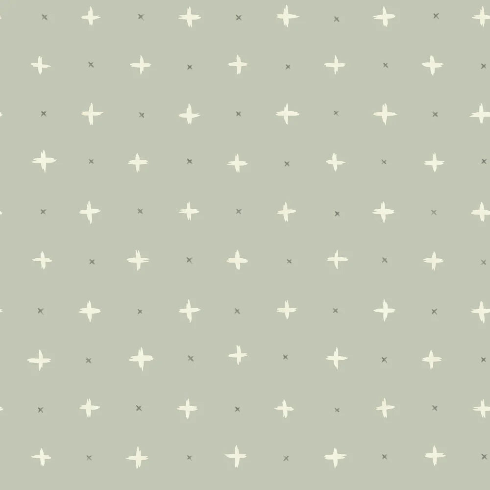 Cross Stitch Wallpaper by Magnolia Home Artful Prints + Patterns