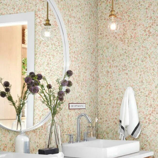 Meadow Wallpaper by Magnolia Home Artful Prints + Patterns
