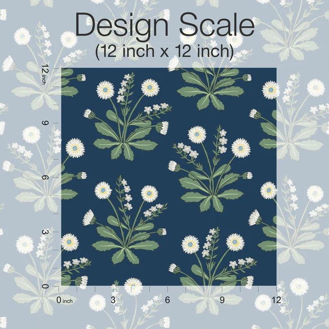 Meadow Flowers Wallpaper by Ronald Redding Wallpaper