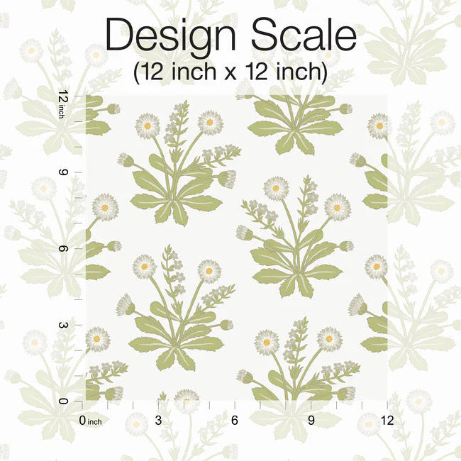 Meadow Flowers Wallpaper by Ronald Redding Wallpaper