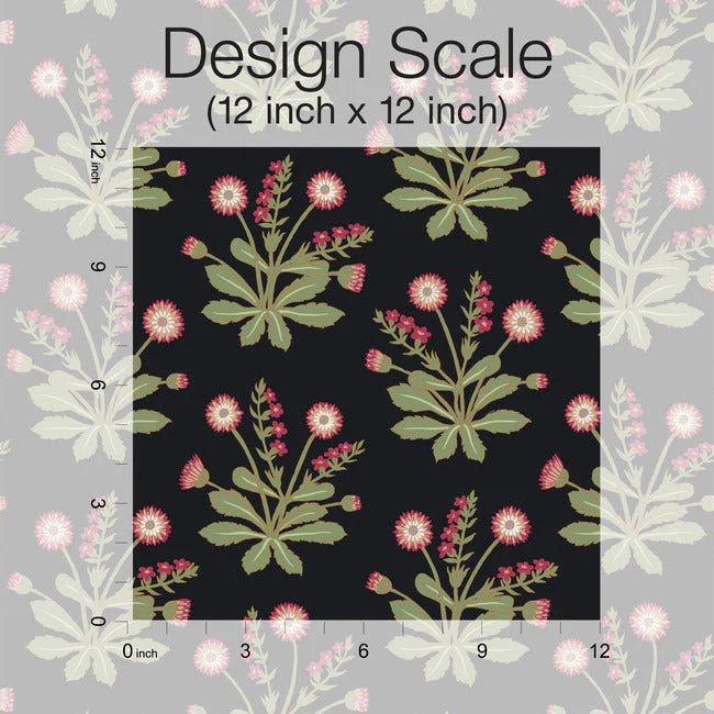 Meadow Flowers Wallpaper by Ronald Redding Wallpaper