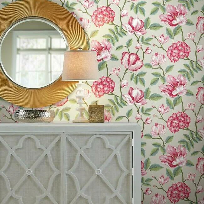 Morning Garden Wallpaper by Grandmillennial Wallpaper