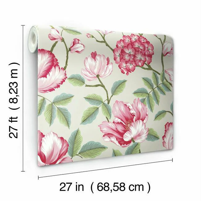 Morning Garden Wallpaper by Grandmillennial Wallpaper