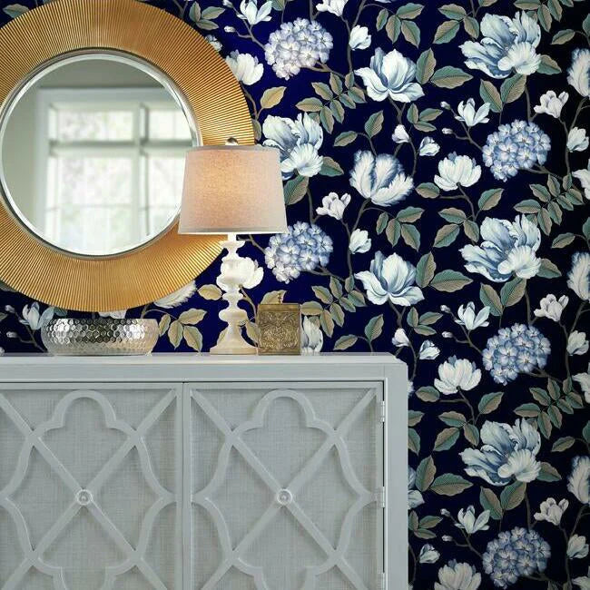 Morning Garden Wallpaper by Grandmillennial Wallpaper