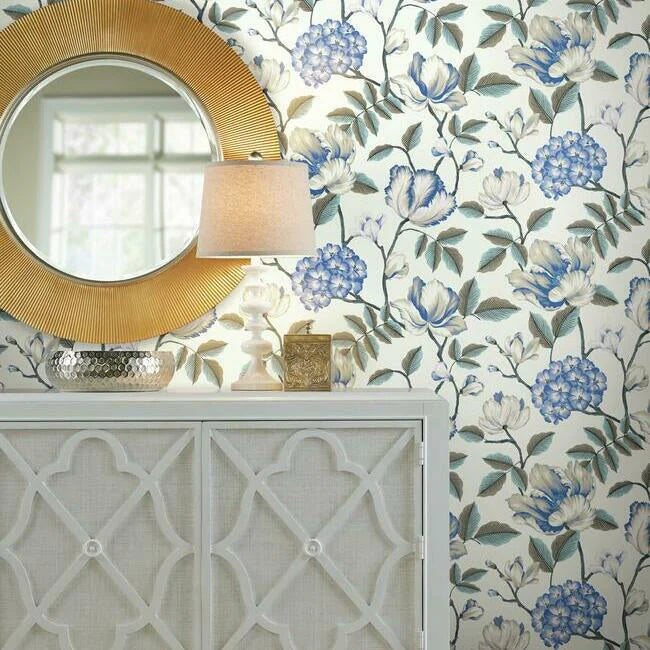 Morning Garden Wallpaper by Grandmillennial Wallpaper