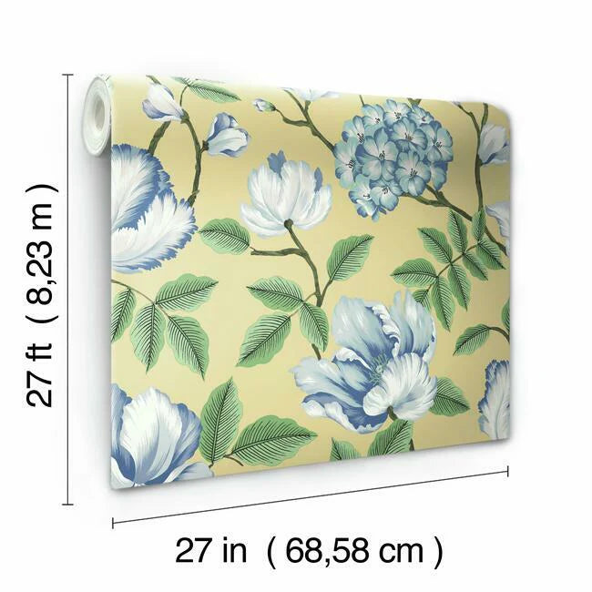 Morning Garden Wallpaper by Grandmillennial Wallpaper