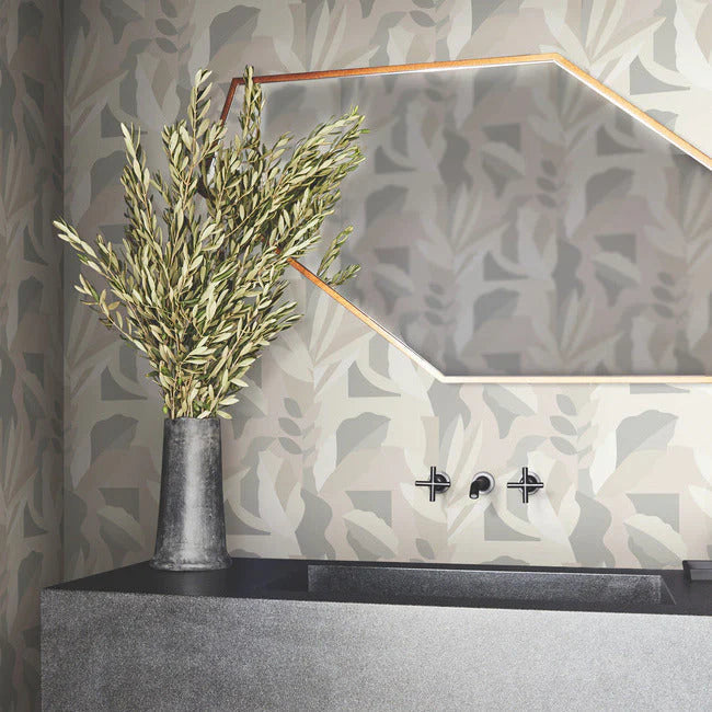 Papier Colle Wallpaper by Artistic Abstracts