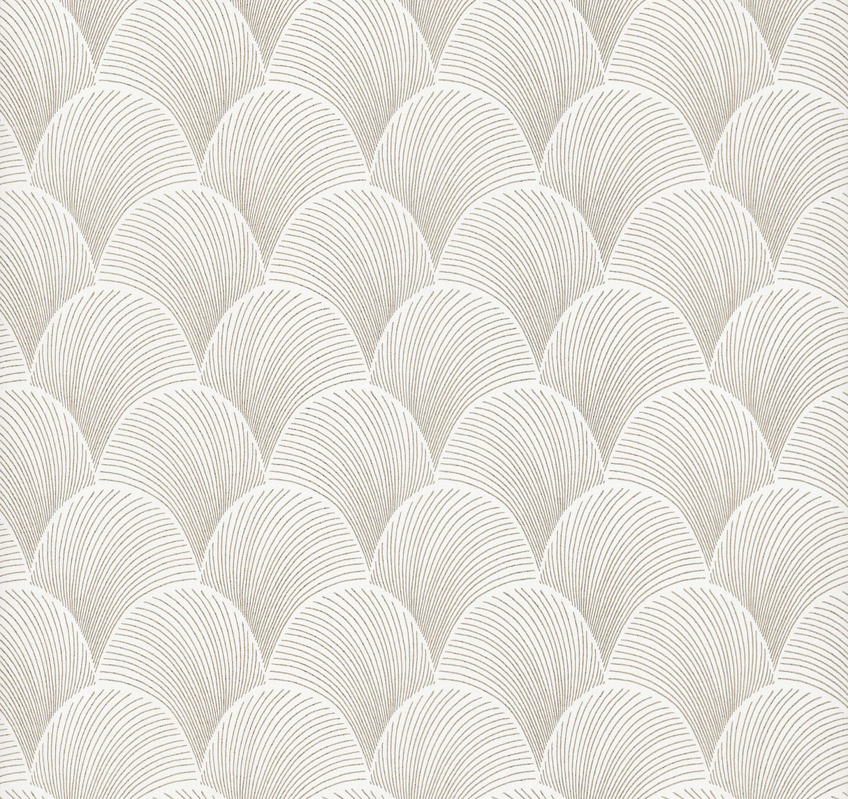 Metallic Scallop Wallpaper by Candice Olson Wallcoverings