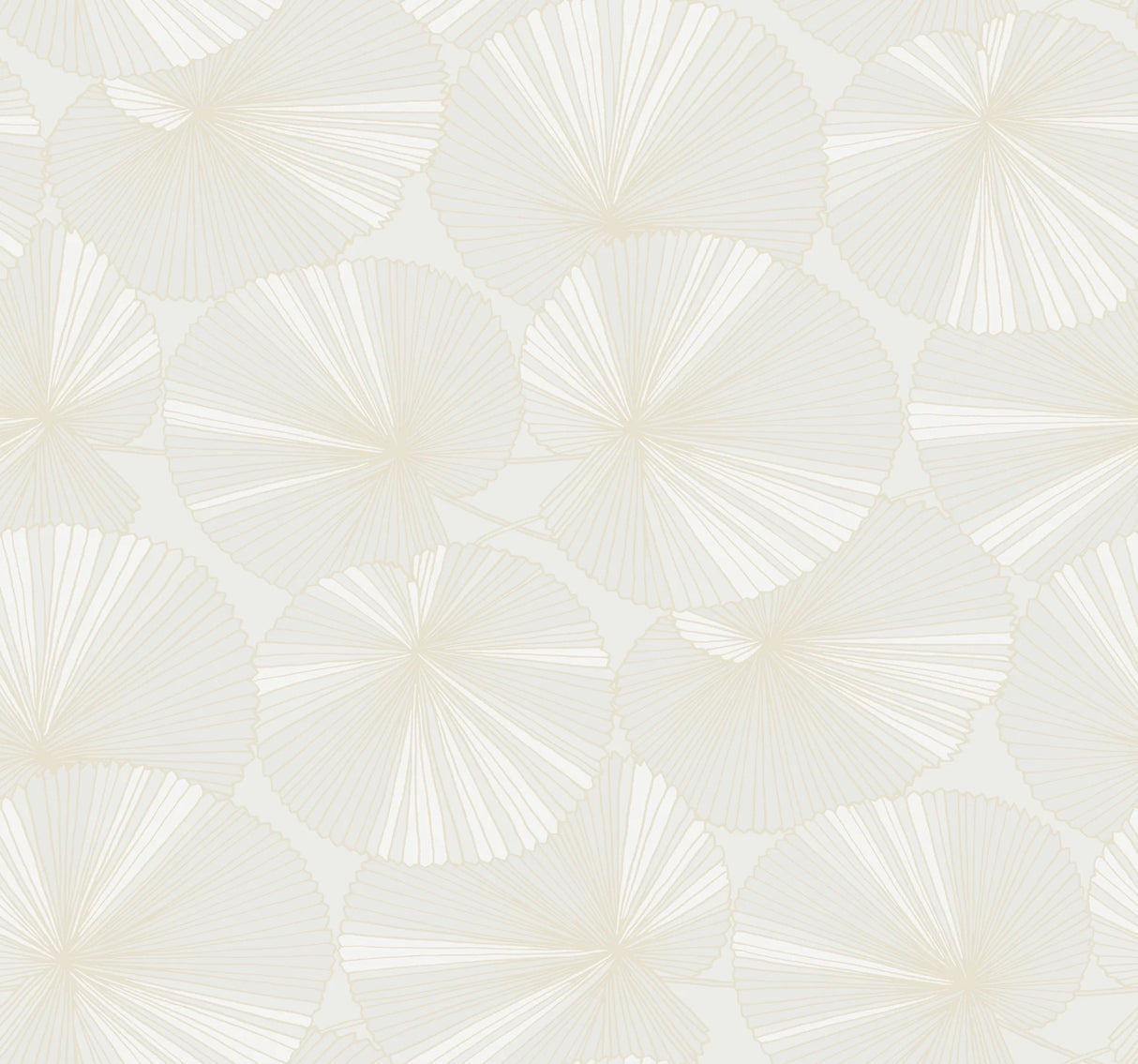 Layered Lily Pads Wallpaper by Candice Olson Wallcoverings