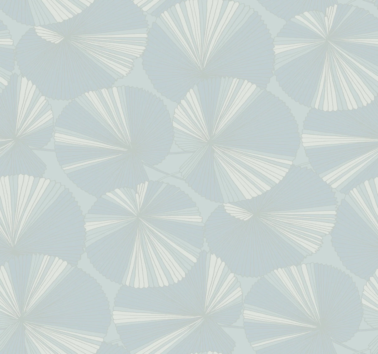 Layered Lily Pads Wallpaper by Candice Olson Wallcoverings