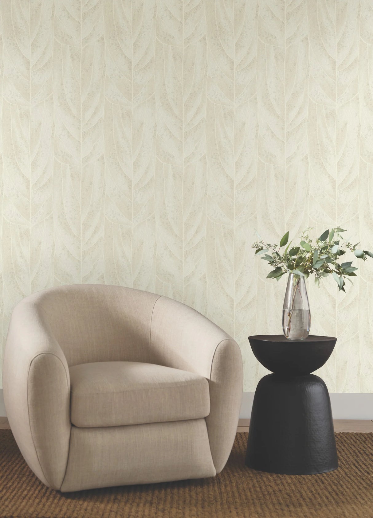 Dicot Spa Leaf Wallpaper by Candice Olson Wallcoverings