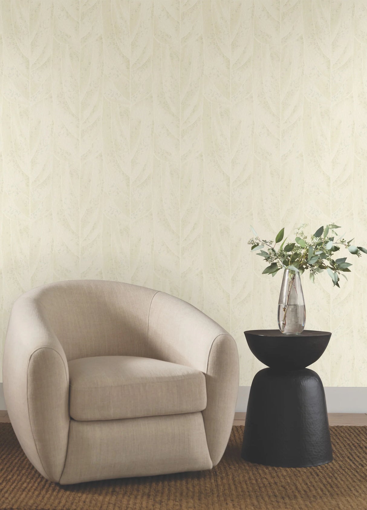 Dicot Spa Leaf Wallpaper by Candice Olson Wallcoverings
