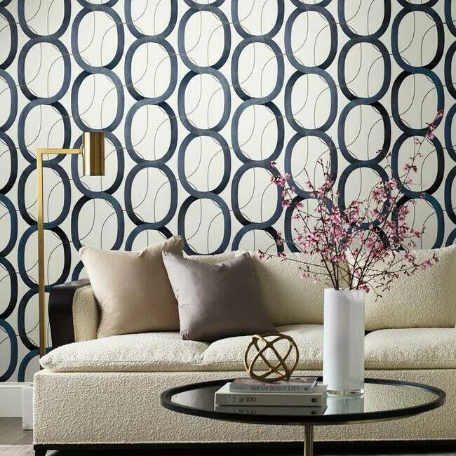Interlock Wallpaper by Candice Olson Wallcoverings